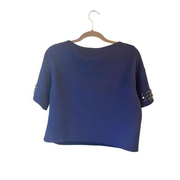 Line & Dot embellished top size S - Picture 2 of 8